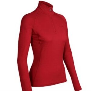 Icebreaker Chakra Bodyfit200 1/4 Zip Merino Wool Baselayer Breathable Size Small